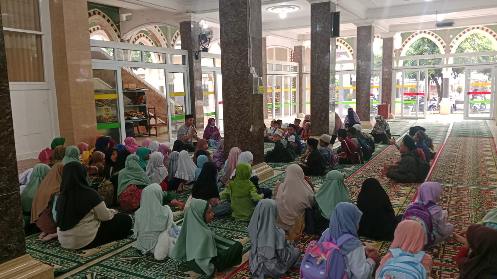 TPQ Masjid Al Mujahidin Tanjung Karang Permai Tetap semarak meskipun dilaksanakan di bulan puasa